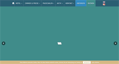 Desktop Screenshot of hotel-sportwelt.com
