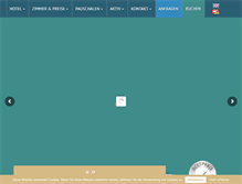 Tablet Screenshot of hotel-sportwelt.com